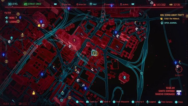 Location: eastern part of Santo Domingo, Rancho Coronado - Cyberpunk 2077: SOS: Merc Needed, Santo Domingo - Gigs, walkthrough, map - Santo Domingo - Cyberpunk 2077 Guide
