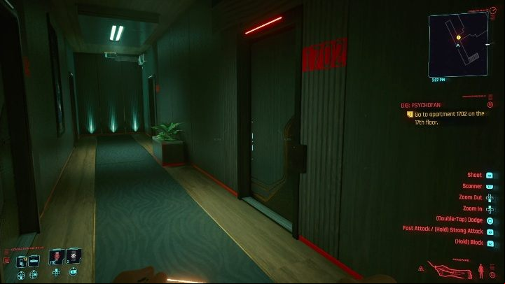 Walkthrough: your task is to get to apartment 1702 - Cyberpunk 2077: Thievery, Heywood - Gigs, walkthrough, map - Heywood - Cyberpunk 2077 Guide