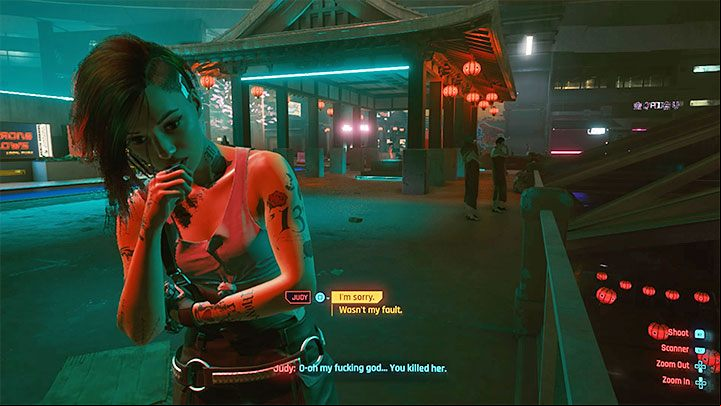 No matter what you do, it's worth taking a unique loot from the office - an iconic Tsumetogi katana - Cyberpunk 2077: Pisces (Judy) - walkthrough - Storyline quests - Cyberpunk 2077 Guide