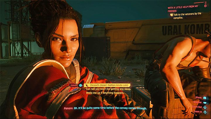 other nomads - Cyberpunk 2077: With a Little Help from My Friends (Panam) - walkthrough - Storyline quests - Cyberpunk 2077 Guide