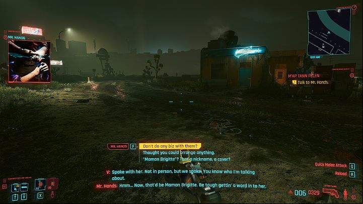 When you mention that you need to the head of the Voodoo Boys gang, Mr - Cyberpunk 2077: Map Tann Pelen walkthrough - Act 2 - Cyberpunk 2077 Guide