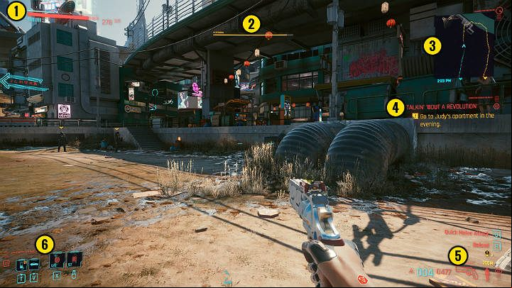 1 - Cyberpunk 2077: interface Guide - Basics - Cyberpunk 2077 Guide