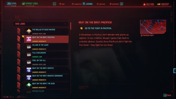 During side jobs, you will experience stories occurring outside of the main plot - Cyberpunk 2077: Quest types - Basics - Cyberpunk 2077 Guide