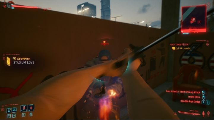 In contrast to blunt weapons, attacks made with bladed weapons are fatal - Cyberpunk 2077: How do blunt weapons and blades differ? Melee - Combat, stealth and hacking - Cyberpunk 2077 Guide