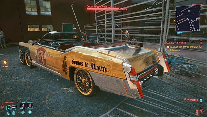 The best choice is taking the car and credits - Cyberpunk 2077: Beat on the Brat - walkthrough - Exploration - Cyberpunk 2077 Guide