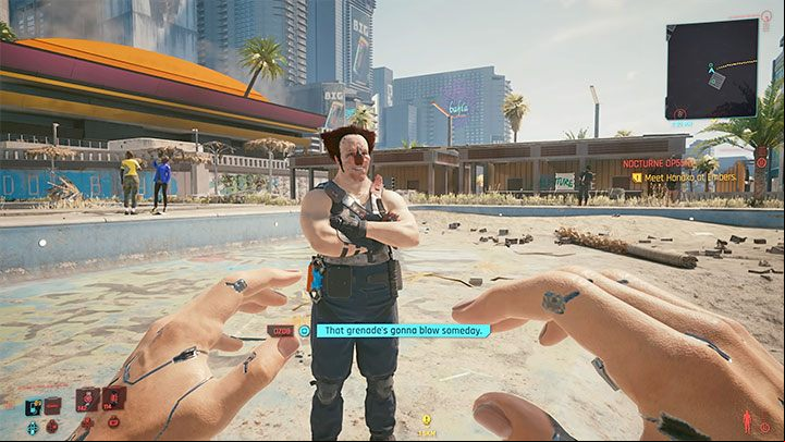 Fun fact - you can encounter Ozob again as part of the Beat on the Brat questline, which involves multiple fist fights - Cyberpunk 2077: Send in the Clowns - walkthrough - Exploration - Cyberpunk 2077 Guide