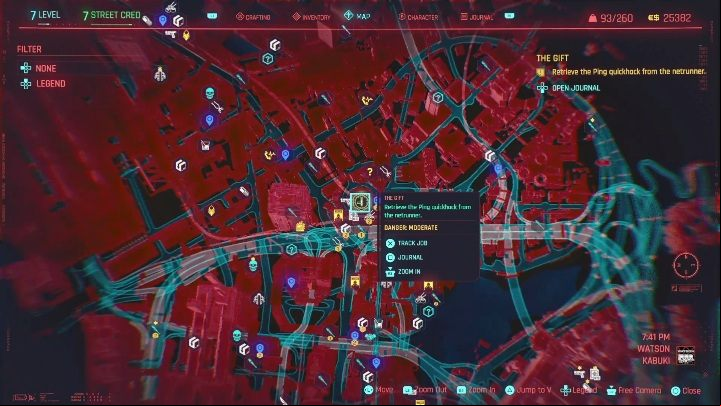 How to start: Complete The Rescue main job - Cyberpunk 2077: The Gift - walkthrough - Exploration - Cyberpunk 2077 Guide