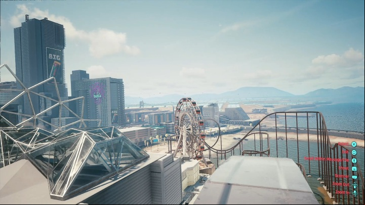 To start this mission, you need to talk to a man waiting by the rollercoaster - Cyberpunk 2077: Love Rollercoaster - walkthrough - Exploration - Cyberpunk 2077 Guide