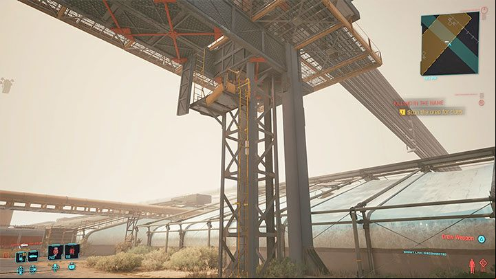 The next location is in the Badlands as well - Cyberpunk 2077: Killing in the Name - walkthrough - Exploration - Cyberpunk 2077 Guide