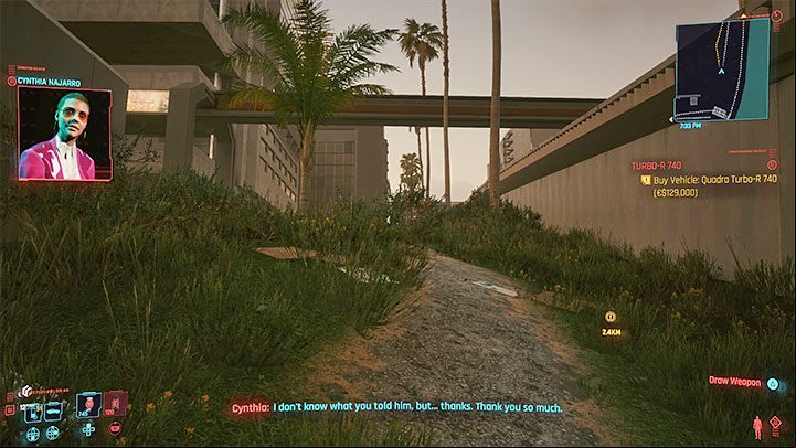 If you follow these instructions correctly, Pepe and Cynthia will stay together - Cyberpunk 2077: Raymond Chandler Evening - walkthrough - Exploration - Cyberpunk 2077 Guide