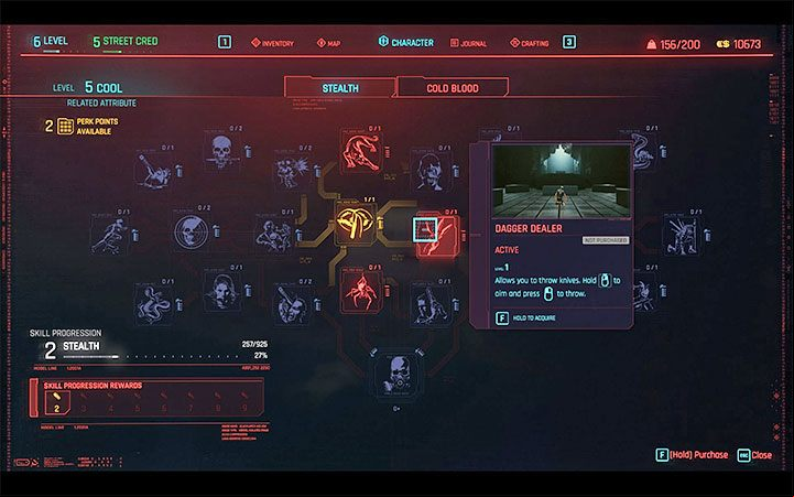 There are plenty of perks to unlock - about 20 unique (excluding upgrades) per skill tree - Cyberpunk 2077: How character development works? - V - main character - Cyberpunk 2077 Guide