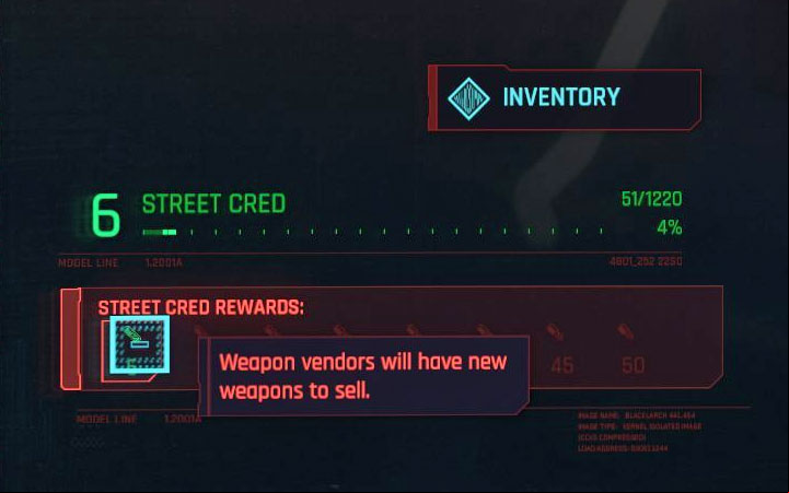 Street Cred is positive karma - it is granted for helping the residents of Night City and making efforts to reduce crime in the city - Cyberpunk 2077: How character development works? - V - main character - Cyberpunk 2077 Guide