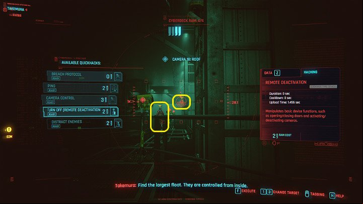 Go through the narrow door, and you will find yourself on a metal balcony inside the warehouse - Cyberpunk 2077: Gimme Danger walkthrough - Act 2 - Cyberpunk 2077 Guide