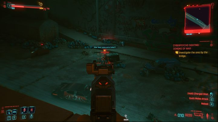 Tech weapons are characterized by the ability to charge and thus increase the damage and make it possible to pierce the shields - Cyberpunk 2077: How do Piercing bullets work? - Combat, stealth and hacking - Cyberpunk 2077 Guide