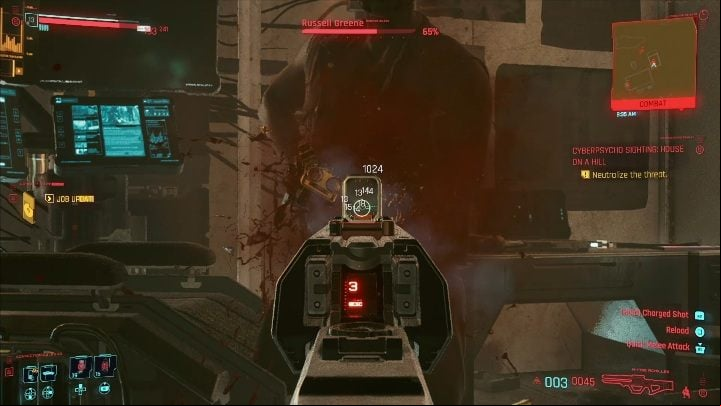 Important information about the fight against Milton - Cyberpunk 2077: House on a Hill - cyberpsycho sighting walkthrough - Cyberpsycho Sighting - mini-bosses - Cyberpunk 2077 Guide