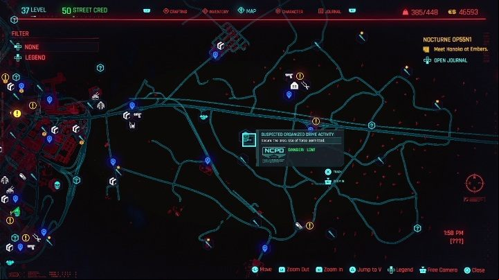 You'll run into 2 organized crime locations in the Badlands - Cyberpunk 2077: Badlands, ND Scanner Hustles - Map, Walkthrough - ND Scanner Hustles - Cyberpunk 2077 Guide