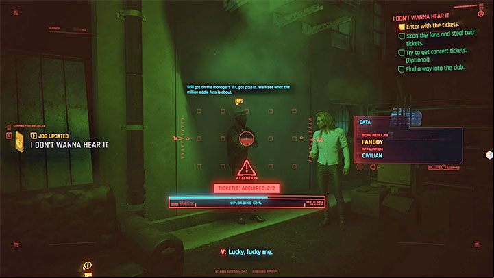 Method no - Cyberpunk 2077: I Dont Wanna Hear It (Kerry) - walkthrough - Storyline quests - Cyberpunk 2077 Guide