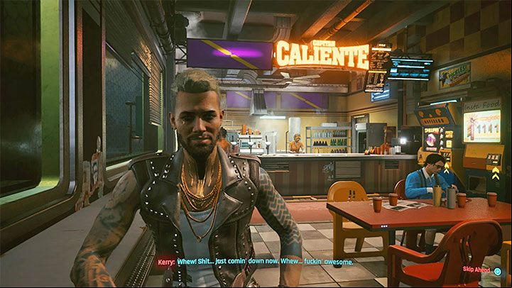 Kerry's quest line is long and in the beginning does not include any choices connected to the potential romance with Kerry - Cyberpunk 2077: Kerry Eurodyne - romance/sex - Romances - Cyberpunk 2077 Guide