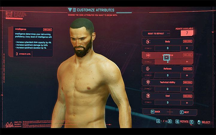 Increasing the hero's intelligence (this is one of the main attributes the hero is described with) can permanently increase the amount of RAM - Cyberpunk 2077: How to increase Cyberdeck RAM amount? - V - main character - Cyberpunk 2077 Guide