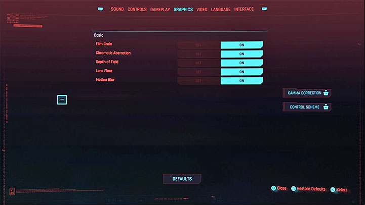 This problem concerns the console version of the game, including Cyberpunk 2077 editions on PS4, PS4 Pro and PS5 - Cyberpunk 2077: Blur on consoles - how to reduce it? - Appendix - Cyberpunk 2077 Guide