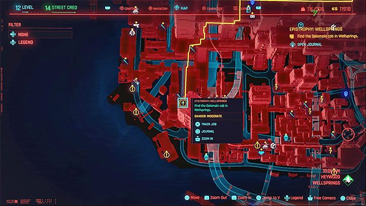 1 - Cyberpunk 2077: Delamain, Epistrophy - walkthrough - Exploration - Cyberpunk 2077 Guide