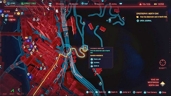2 - Cyberpunk 2077: Delamain, Epistrophy - walkthrough - Exploration - Cyberpunk 2077 Guide