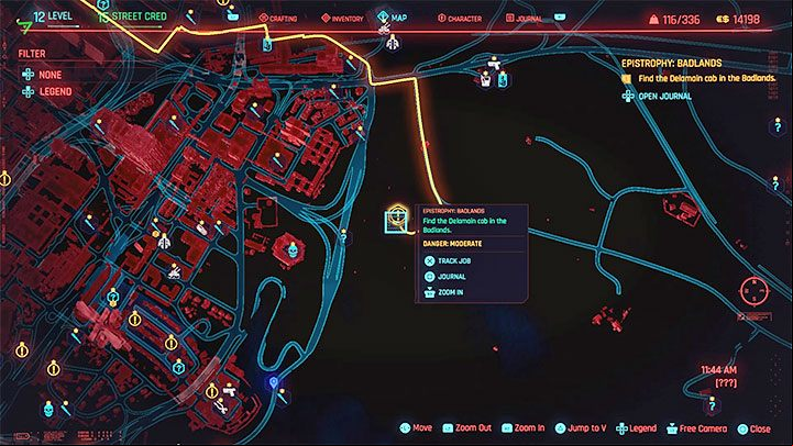 3 - Cyberpunk 2077: Delamain, Epistrophy - walkthrough - Exploration - Cyberpunk 2077 Guide