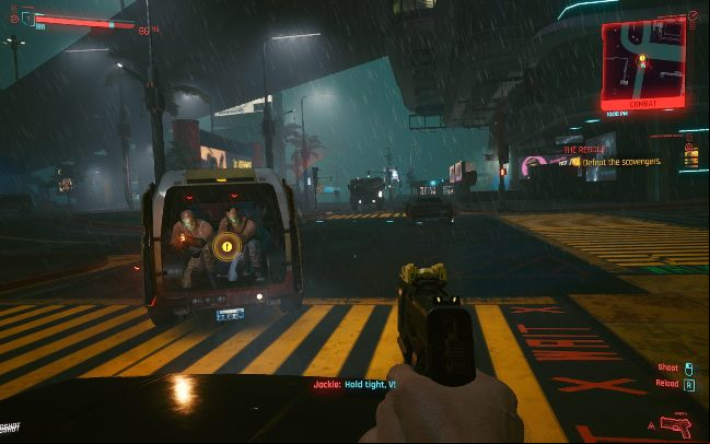 You can also shoot your opponents as a enger - Cyberpunk 2077: Combat and stealth - Basics - Cyberpunk 2077 Guide