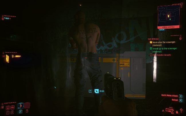 Hacking opponents is not the only way to eliminate them while hiding - Cyberpunk 2077: Combat and stealth - Basics - Cyberpunk 2077 Guide