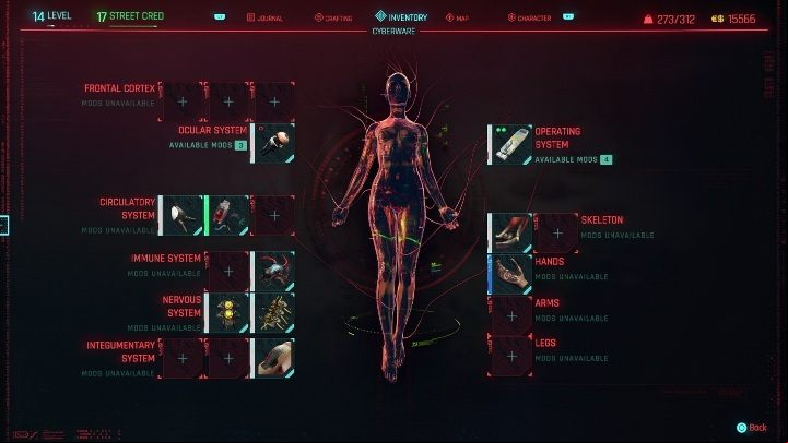 Some of the implants will affect your perception of the world, others will only affect your statistics, e - Cyberpunk 2077: Combat and stealth - Basics - Cyberpunk 2077 Guide