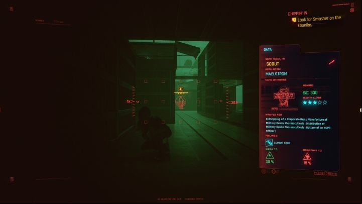 Quickscanning opponents can give you a huge advantage in Cyberpunk 2077 - Cyberpunk 2077: Quick scanning - Basics - Cyberpunk 2077 Guide