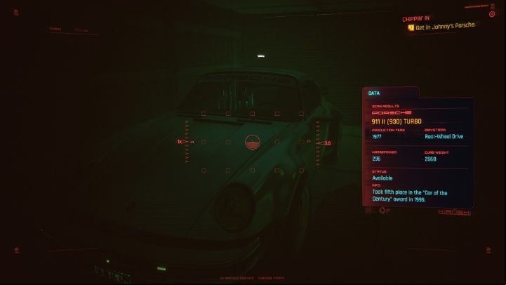 The last function of the quick scan feature is to obtain information about the world - Cyberpunk 2077: Quick scanning - Basics - Cyberpunk 2077 Guide