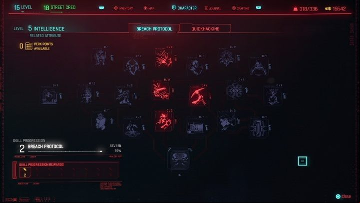 In order to purchase the perks for the Breach of Protocol you must - Cyberpunk 2077: Hacking Guide - Basics - Cyberpunk 2077 Guide