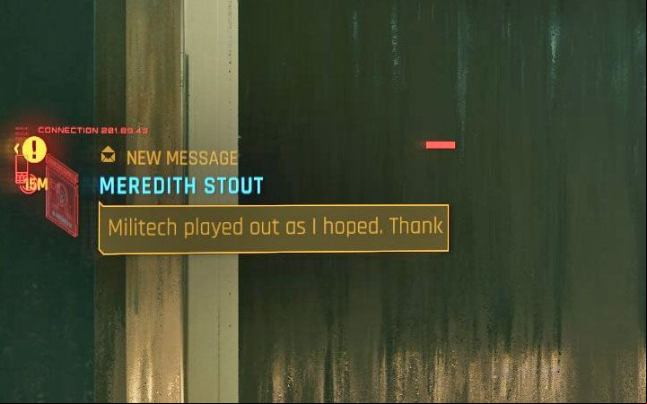 1 - Cyberpunk 2077: Meredith Stout - romances/sex - Romances - Cyberpunk 2077 Guide