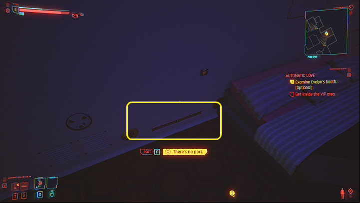 If you want, you can go to booth 11 and check if you find any traces of the incident mentioned by one of the dolls - Cyberpunk 2077: Automatic Love walkthrough - Act 2 - Cyberpunk 2077 Guide