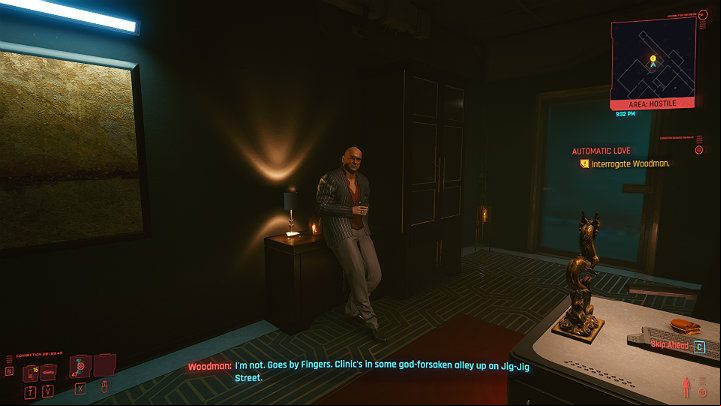 No matter how you end the case with Woodman, you will find out that dolls have one goal - to make a profit - Cyberpunk 2077: Automatic Love walkthrough - Act 2 - Cyberpunk 2077 Guide