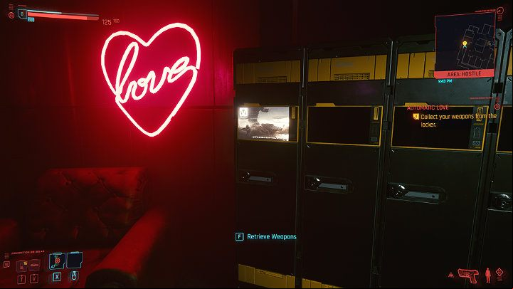 If you have made a deal with Woodman, use his private elevator to get down to the first floor - Cyberpunk 2077: Automatic Love walkthrough - Act 2 - Cyberpunk 2077 Guide