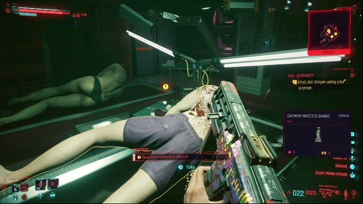 Objective: shard - Cyberpunk 2077: Search & Recover, Heywood - Gigs, walkthrough, map - Heywood - Cyberpunk 2077 Guide