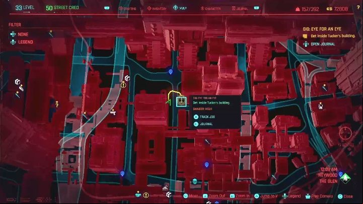 Location: Southern Heywood, Glen - Cyberpunk 2077: Gun for Hire, Heywood - Gigs, walkthrough, map - Heywood - Cyberpunk 2077 Guide
