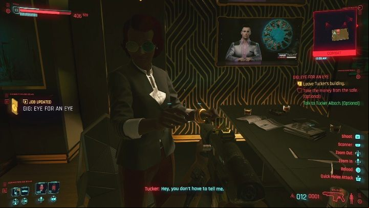 Walkthrough: your task is to find a woman called Tucker Albach - Cyberpunk 2077: Gun for Hire, Heywood - Gigs, walkthrough, map - Heywood - Cyberpunk 2077 Guide