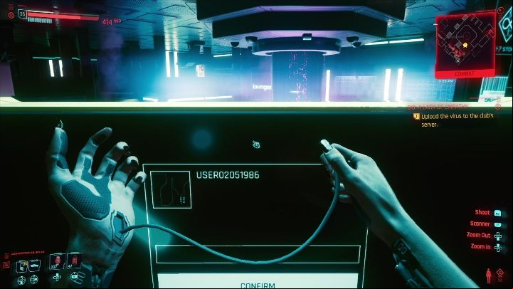 Walkthrough: this gig involves installing a virus on a computer - Cyberpunk 2077: Agent Saboteur, City Center - Gigs, walkthrough, map - City Center - Cyberpunk 2077 Guide