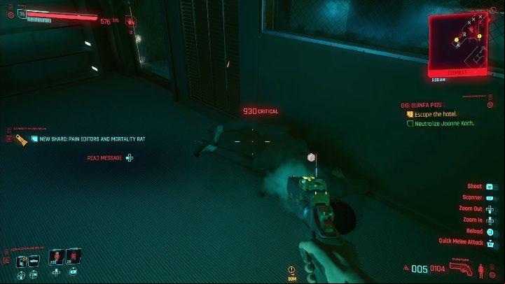 Target: Joanne Koch, alive or dead - Cyberpunk 2077: Gun for Hire, City Center - Gigs, walkthrough, map - City Center - Cyberpunk 2077 Guide