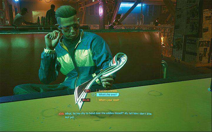 It is best to follow the line on the mini-map in the corner of the screen - Cyberpunk 2077: The Streetkid walkthrough - Streetkid life path quest - Life path quests - Cyberpunk 2077 Guide