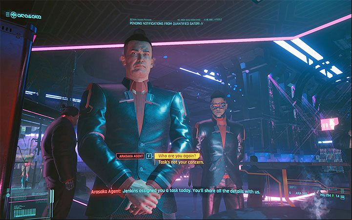 Head towards the entrance to the bar from the roof side - Cyberpunk 2077: The Corpo-Rat walkthrough - Corp life path quest - Life path quests - Cyberpunk 2077 Guide