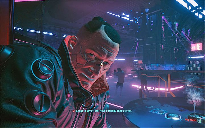 No, you can't romance Jackie - Cyberpunk 2077: Jackie Welles - companion - Companions - Cyberpunk 2077 Guide