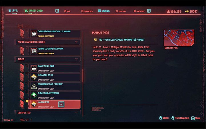 1 - Cyberpunk 2077: How to call vehicle? - Exploration - Cyberpunk 2077 Guide