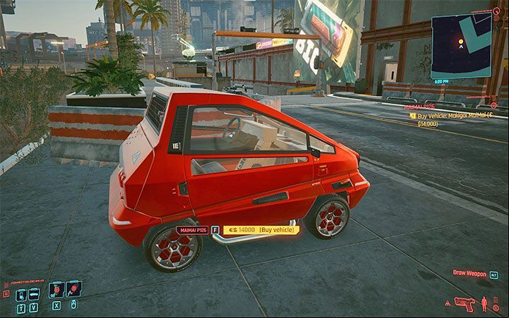 You can buy new vehicles to add them to V's garage and make them available for delivery - Cyberpunk 2077: How to call vehicle? - Exploration - Cyberpunk 2077 Guide