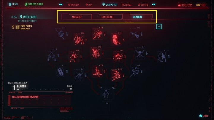 Attributes are divided into skills - Cyberpunk 2077: Character development Guide - Basics - Cyberpunk 2077 Guide