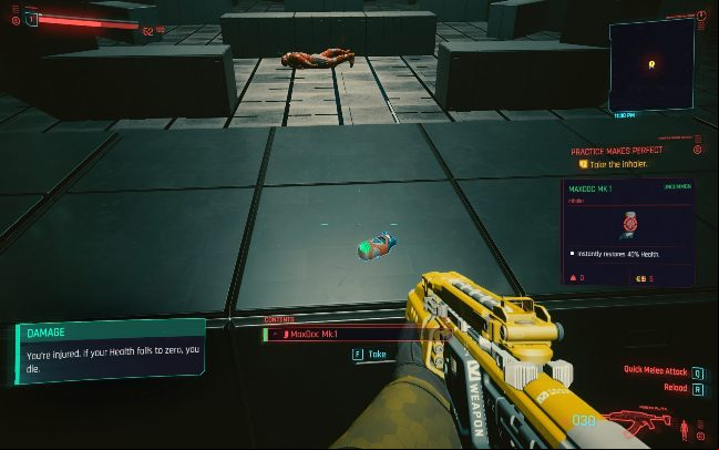 Health regeneration takes place automatically when you finish the fight - Cyberpunk 2077: Character development Guide - Basics - Cyberpunk 2077 Guide