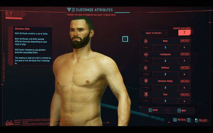 Character development in Cyberpunk 2077 is based on 6 basic attributes - Cyberpunk 2077: Character creation - Basics - Cyberpunk 2077 Guide